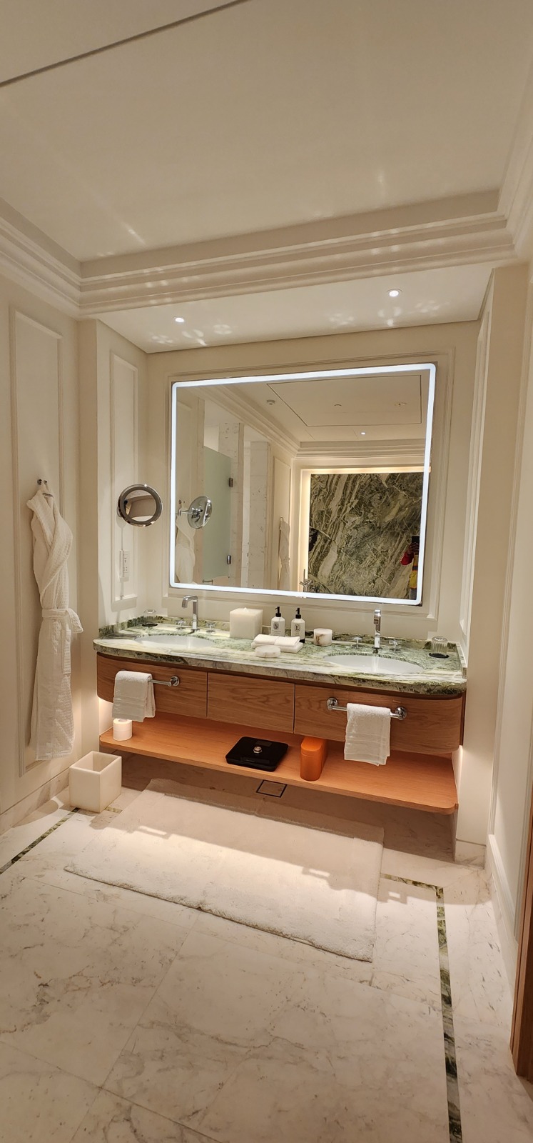 Mountain reflection on lake